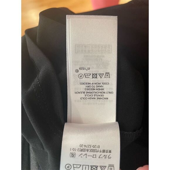 Lauren Ralph Lauren Women's Petite Floral Bell Sleeve Dress Black Size 6P - Picture 11 of 11